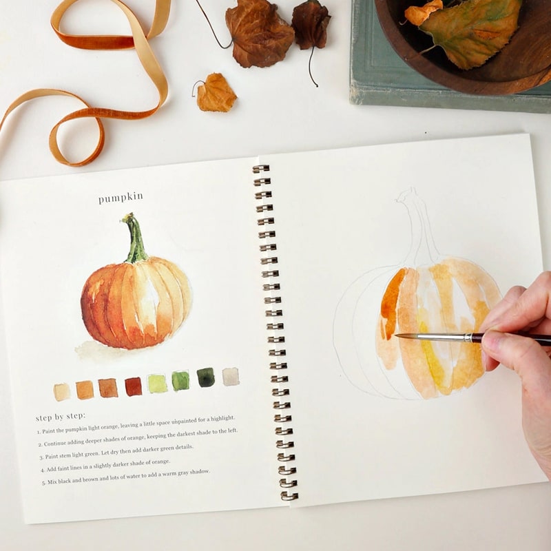 watercolor workbooks - emily lex studio