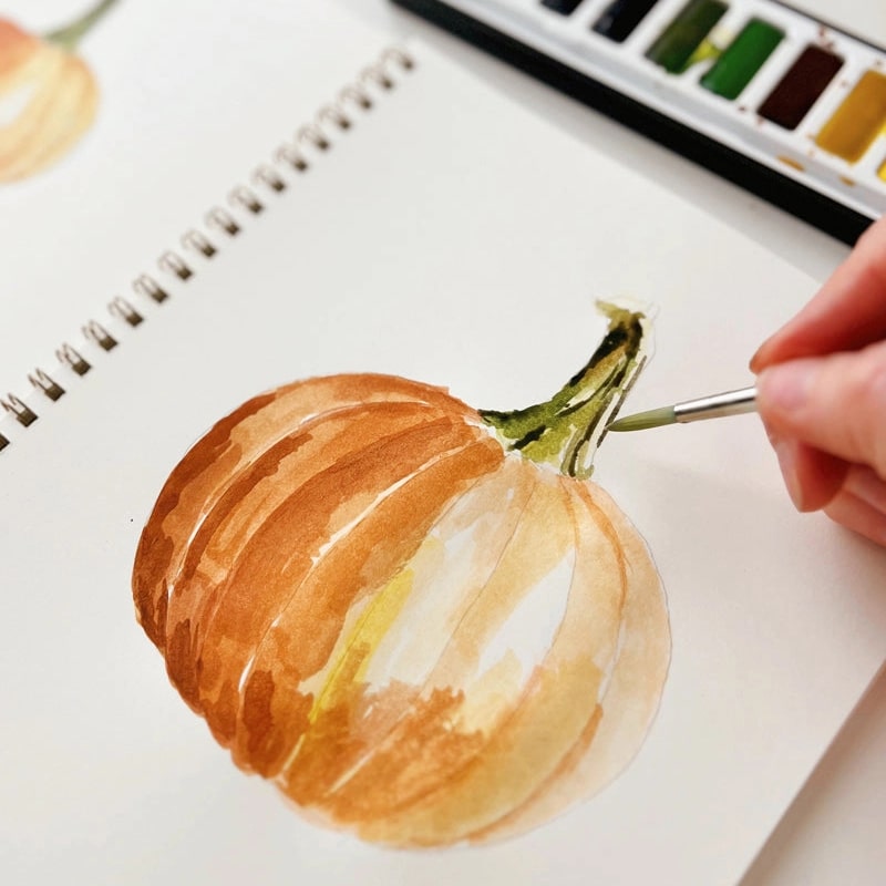 Autumn Watercolor Workbook – Timberbloom